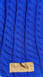 Blue Rascal Cableknit Dog Jumper