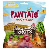 Pawtato Small Purple Knots Dog Chews