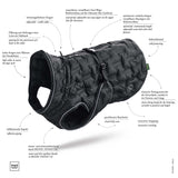 Black Monaco Dog Coat