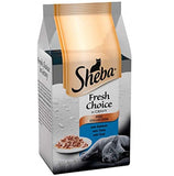 Sheba Fresh Choice Fish Collection in Gravy – Adult Cats – 45 x 50g Pack
