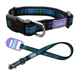 Dog & Co Blue Tartan Design Dog Lead