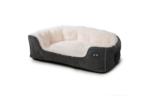 Gor Pets Grey Suede Nordic Snuggle Bed